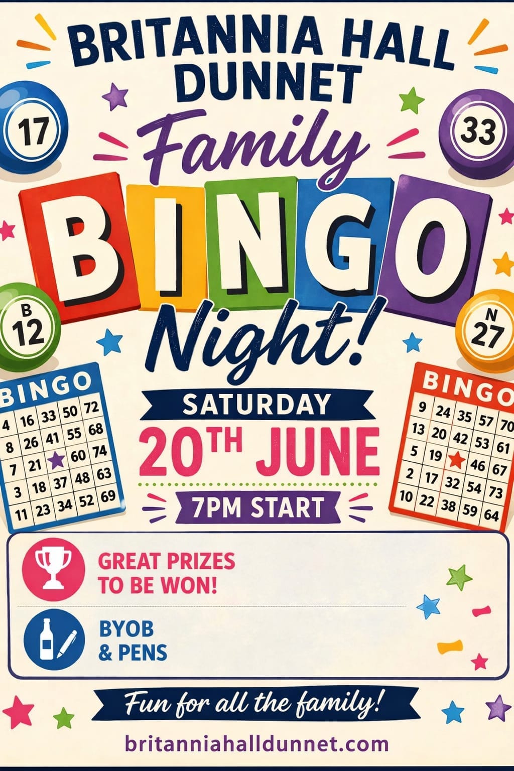 Family BINGO Night