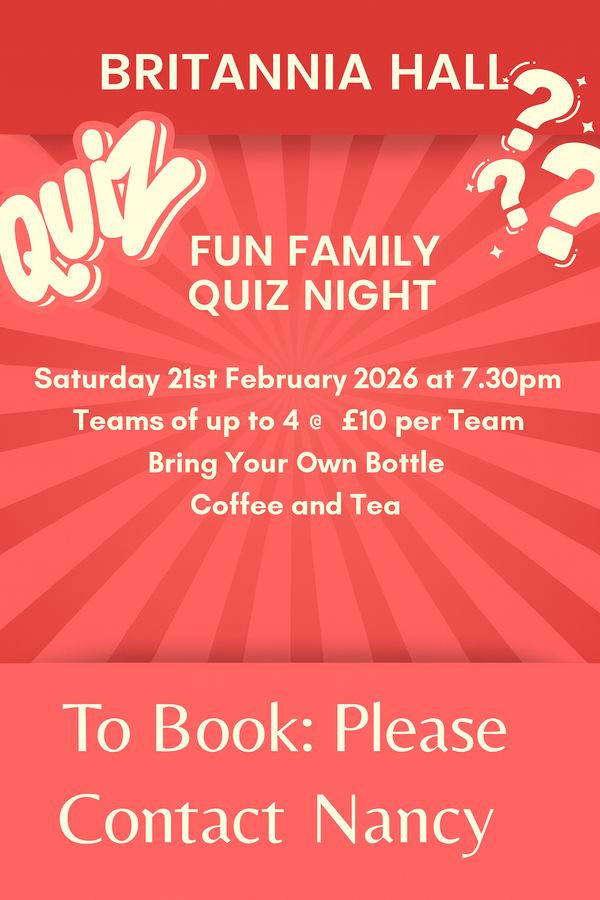 Quiz Night - new date